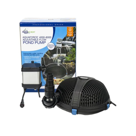 AquaForce® 4000-8000 Adjustable Flow Solids-Handling Pond Pump