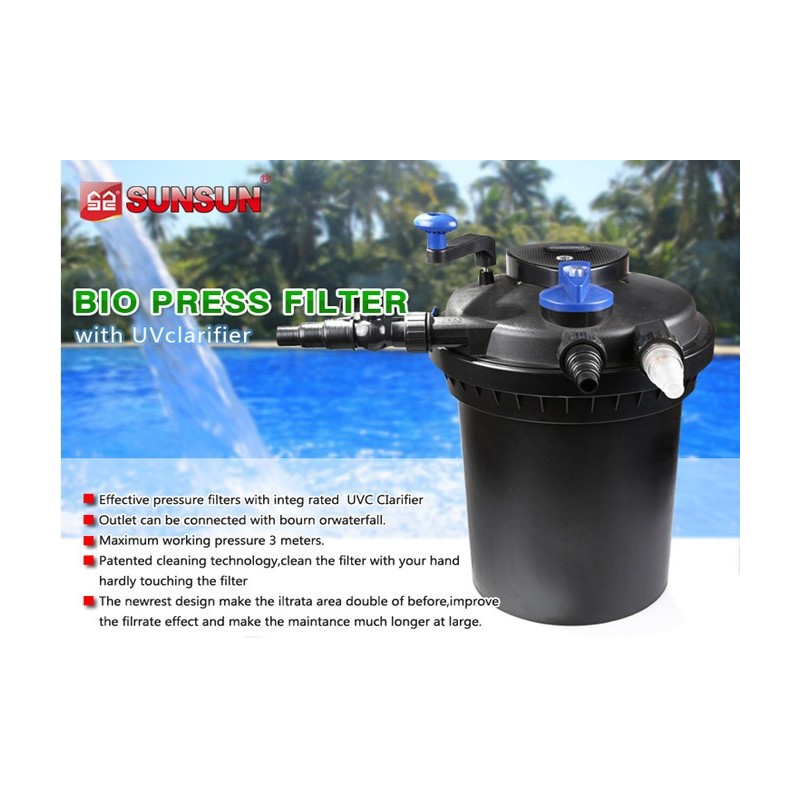SunSun CPF-10000 Pressure Filter With UV 13-W