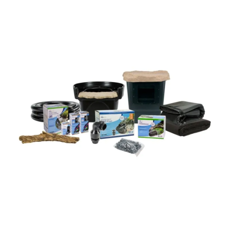 Aquascape Medium Deluxe Pond Kit 11′ X 16′ with AquaSurge® 2000-4000 Adjustable Flow Pond Pump