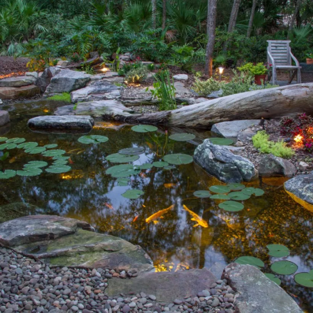 Aquascape Large Deluxe Pond Kit 21′ X 26′ with AquaSurge® 4000-8000 Adjustable Flow Pond Pump