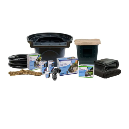 Aquascape Large Deluxe Pond Kit 21′ X 26′ with AquaSurge® 4000-8000 Adjustable Flow Pond Pump