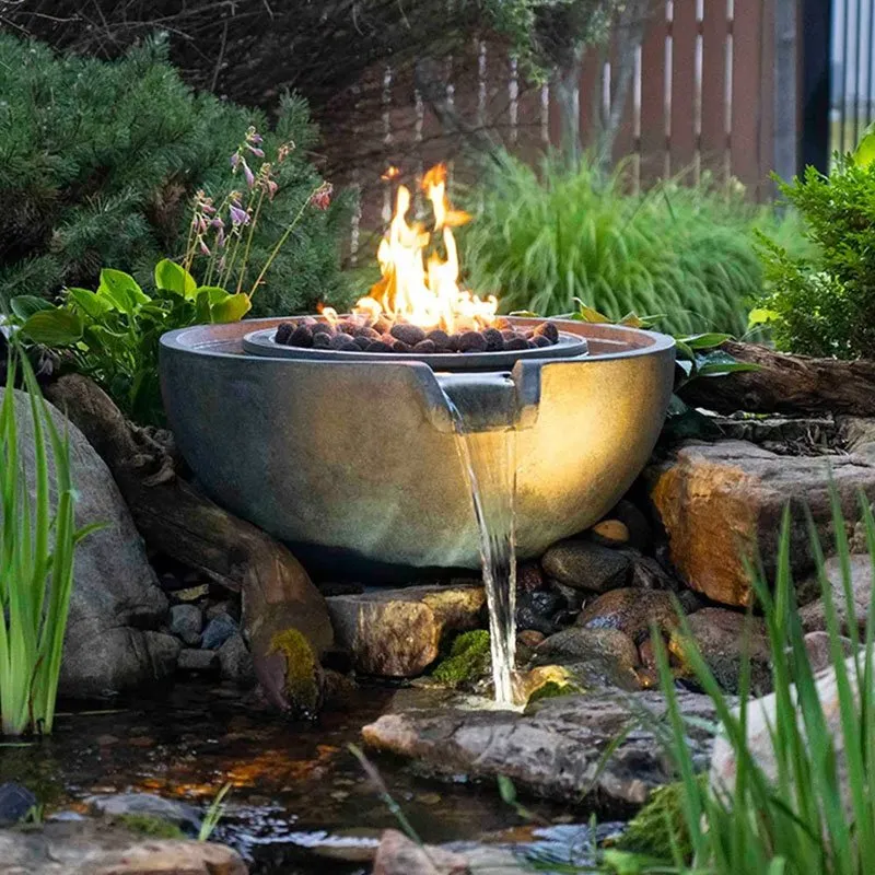 Aquascape Fire and Water Spillway Bowl – 32″ Dia