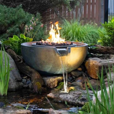 Aquascape Fire and Water Spillway Bowl – 32″ Dia