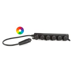 Aquascape 6-Way Color-Changing Light Splitter