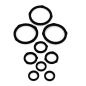 Aquascape Pump/Filter Union Fitting Gasket Kit
